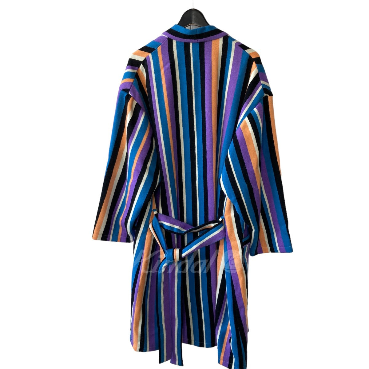 23AW STRIPED GOWN COAT