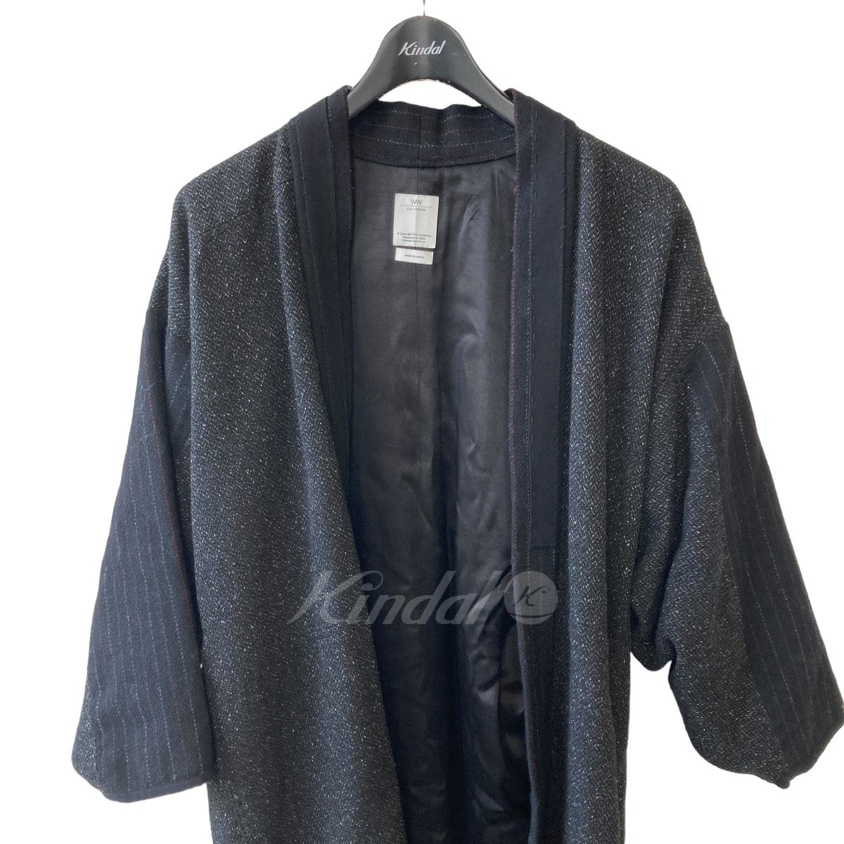 KIMONO COAT HERRINGBONE