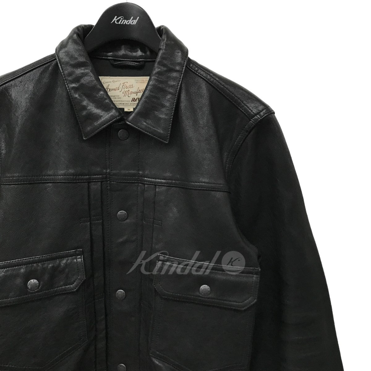 AVIREX(アビレックス) OLD TIMES LEATHER WORK JACKET レザージャケット 6191055