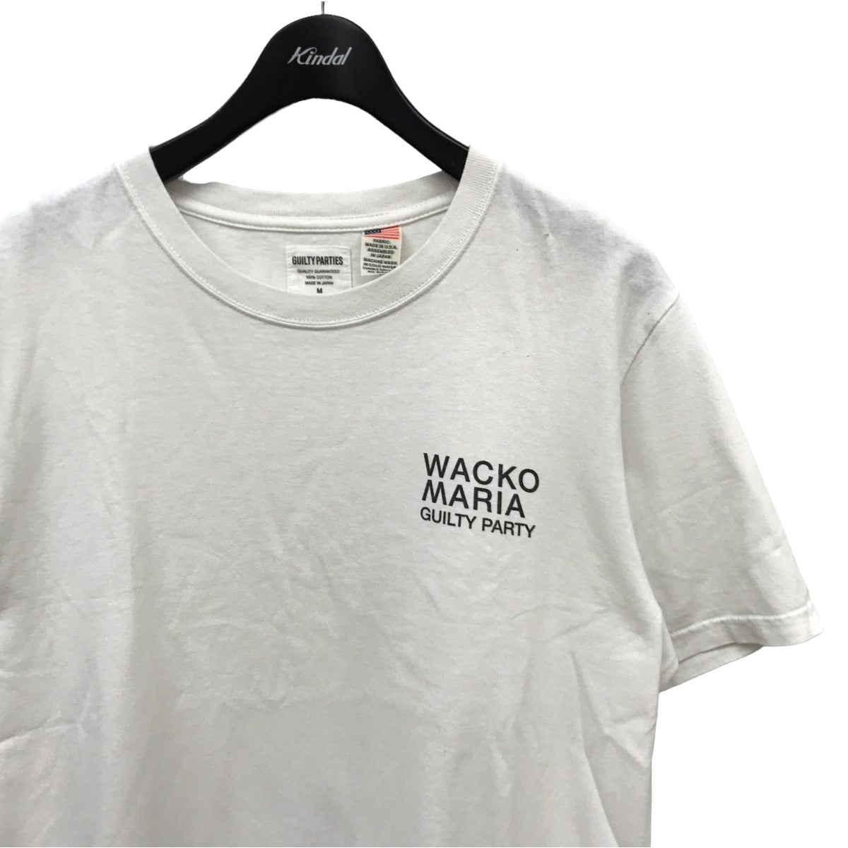 WACKO MARIA(ワコマリア) US FABRIC T-SHIRT ロゴプリントTシャツ