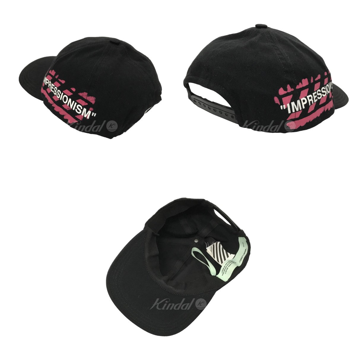 STENCIL BASEBALL CAP ベースボールキャップ OMLB008R19400015