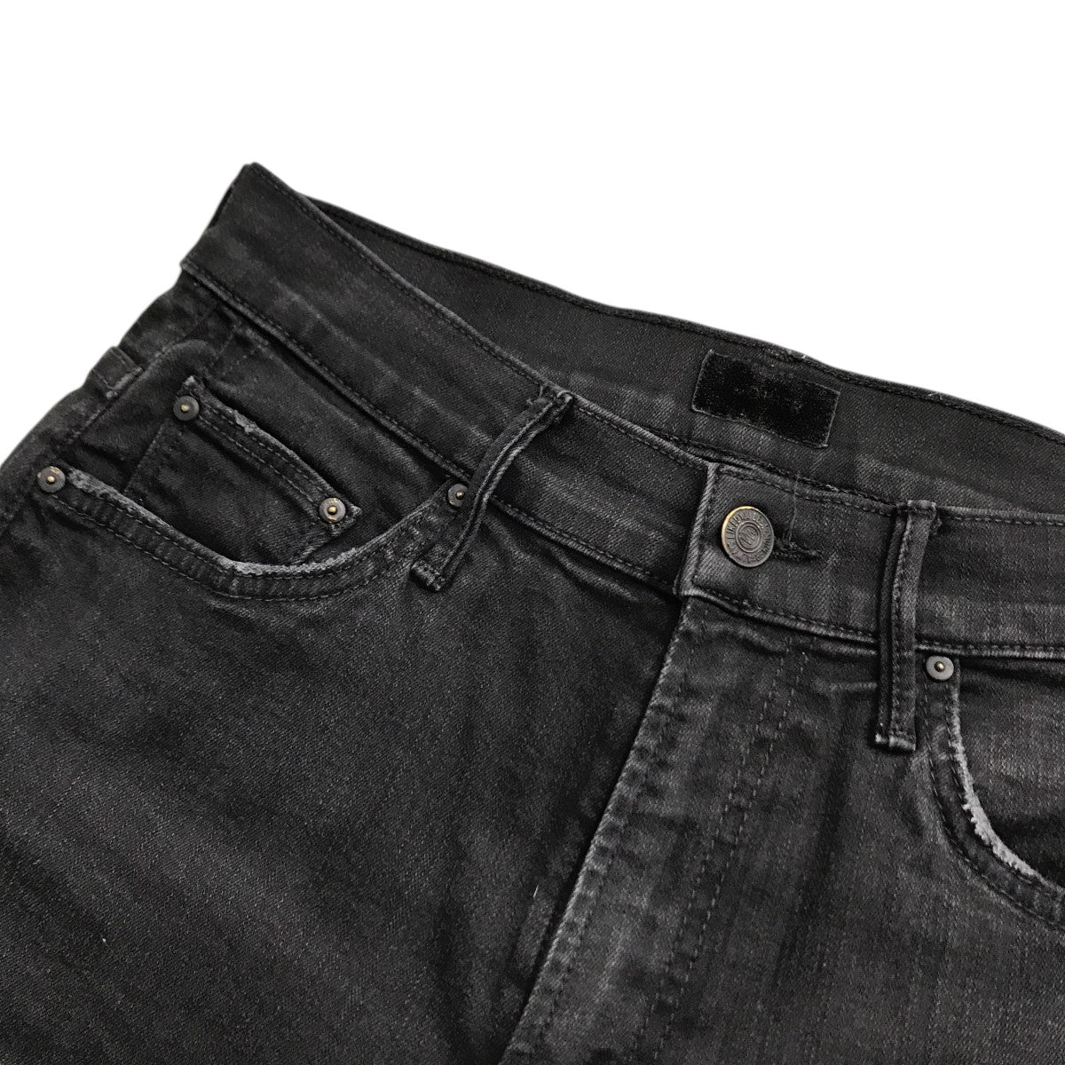 INSIDER CROP STEP FRAY デニムパンツ 9910600049