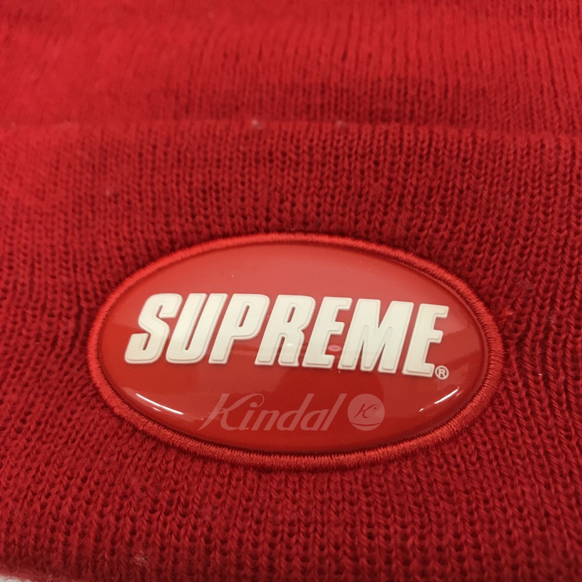 SUPREME(シュプリーム) 18SS Rubber Patch Beanie ラバーパッチ