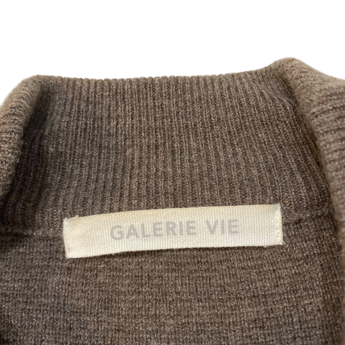 GALERIE VIE(ギャルリーヴィー) 19AWハイネックロングワンピースニットワンピース23 06 95 06301