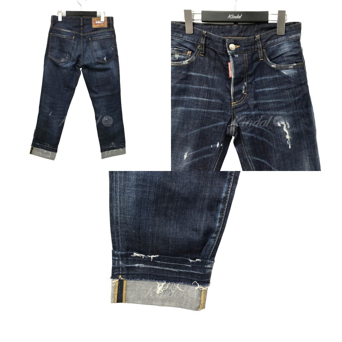 Boyfriend jean ダメージ加工 デニムパンツ S75LB0031