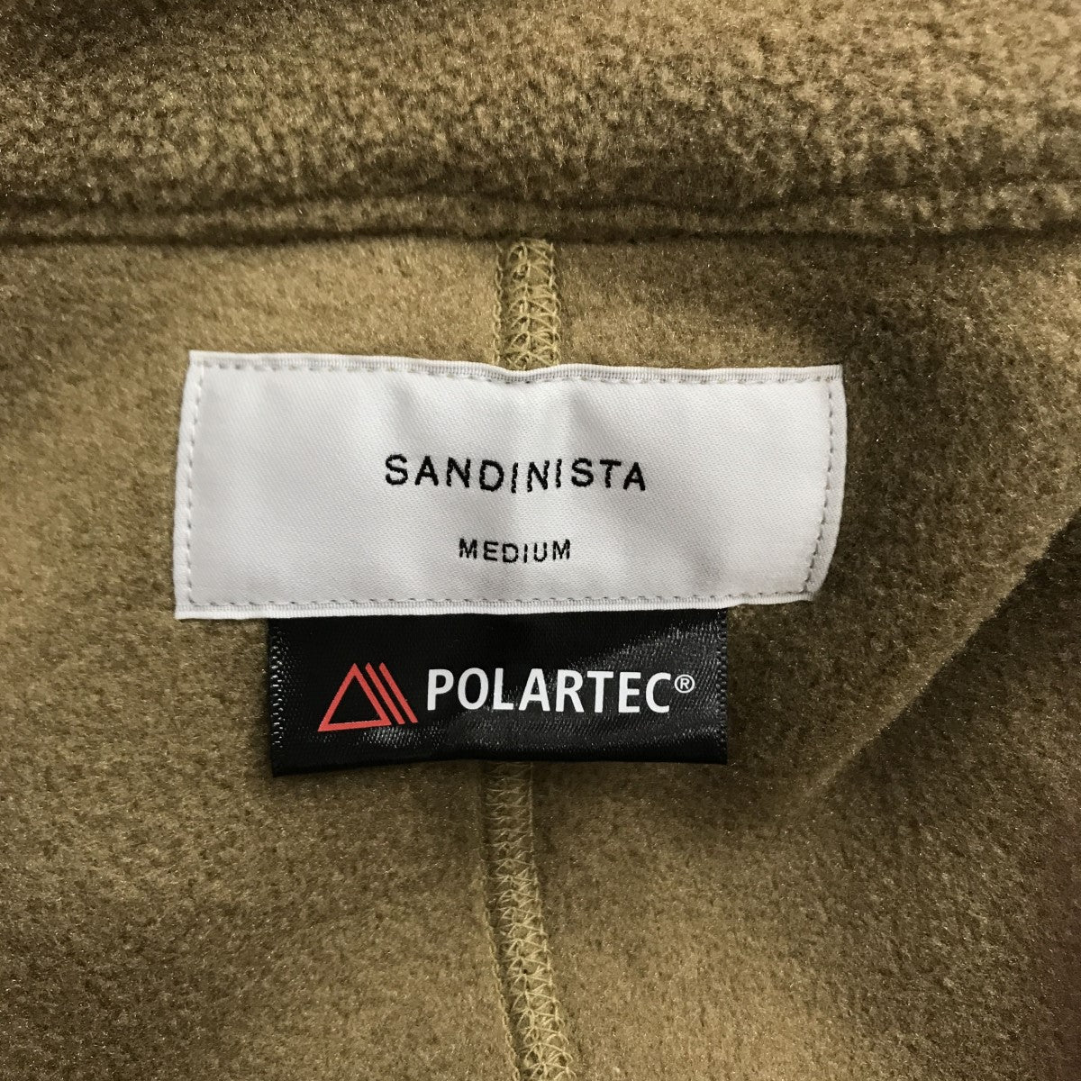 Sandinista(サンディニスタ) POLARTEC Active Fleece Jacket フリースジャケット ベージュ サイズ  M｜【公式】カインドオルオンライン ブランド古着・中古通販【kindal】