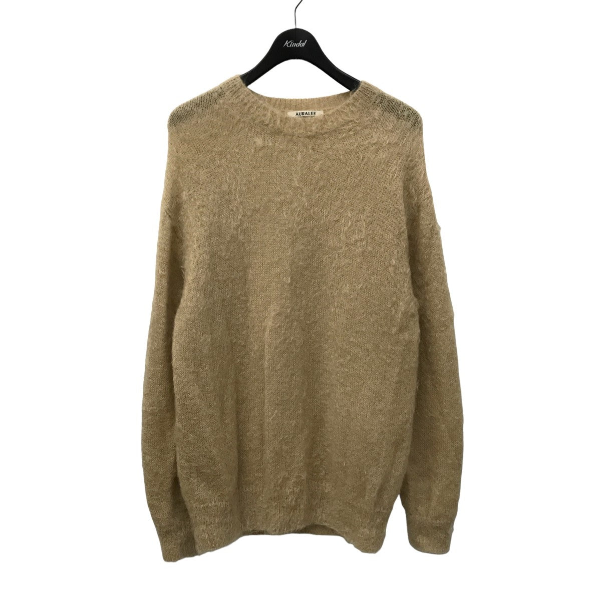 オーラリーのBrushed Super Kid Mohair Knit モヘヤニット A23AP02KMです。 AURALEE トップス 古着・中古アイテム