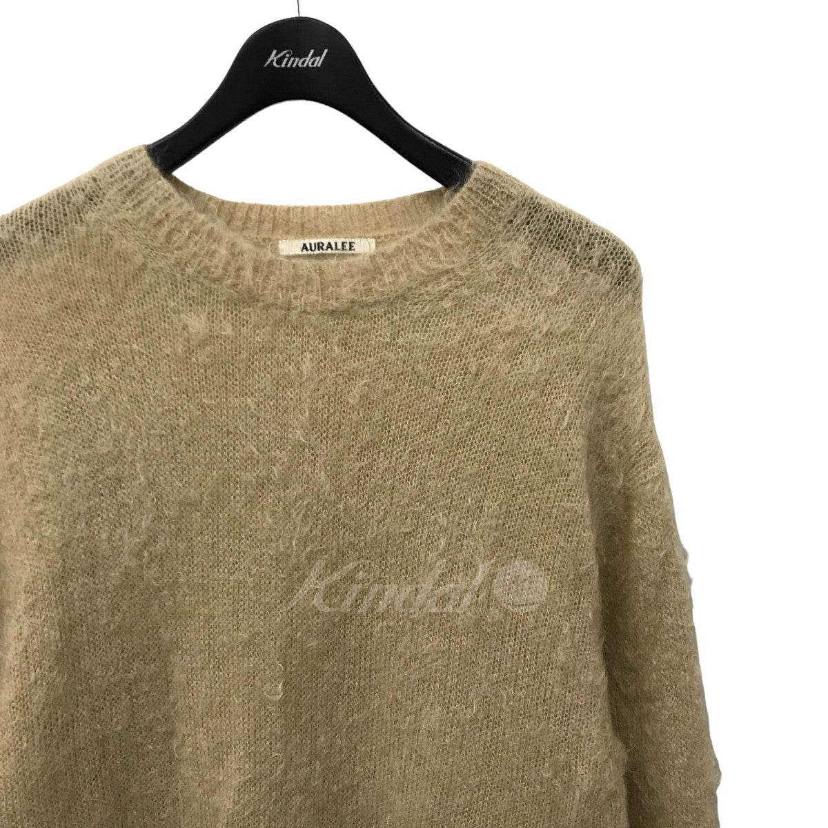 オーラリーのBrushed Super Kid Mohair Knit モヘヤニット A23AP02KMです。 AURALEE トップス 古着・中古アイテム