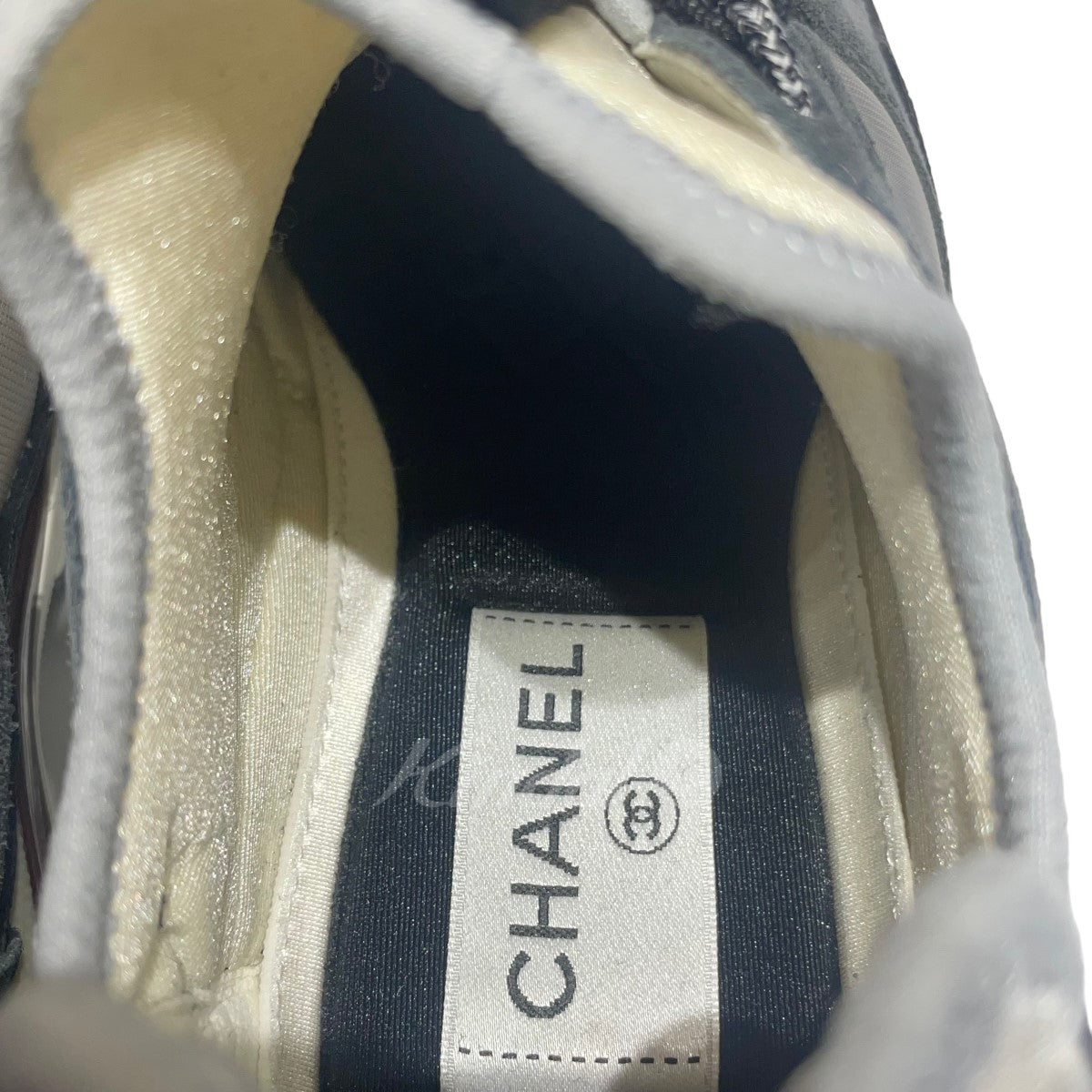 CHANEL ココマーク メッシュ ファブリック スニーカー／g39488 g39488 グレー サイズ  36(23cm)｜【公式】カインドオルオンライン ブランド古着・中古通販【kindal】