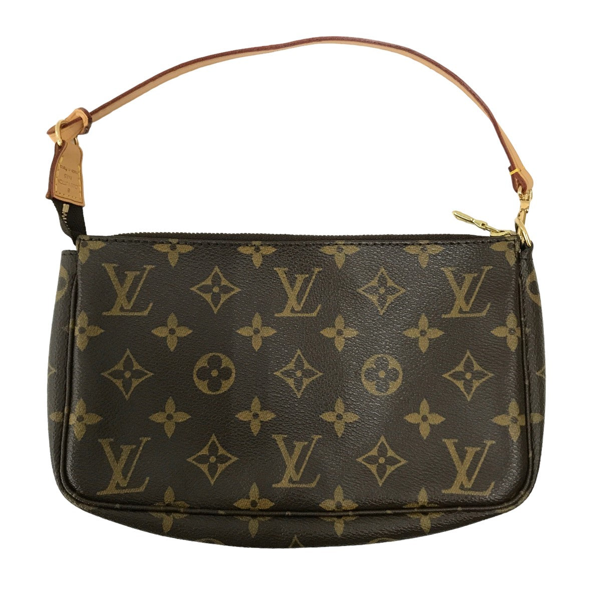 LOUIS VUITTON(ルイヴィトン) ロングストラップ付き モノグラム ポシェット アクセソワール ハンドバッグ M51980 M51980  AR1097 ブラウン｜【公式】カインドオルオンライン ブランド古着・中古通販【kindal】