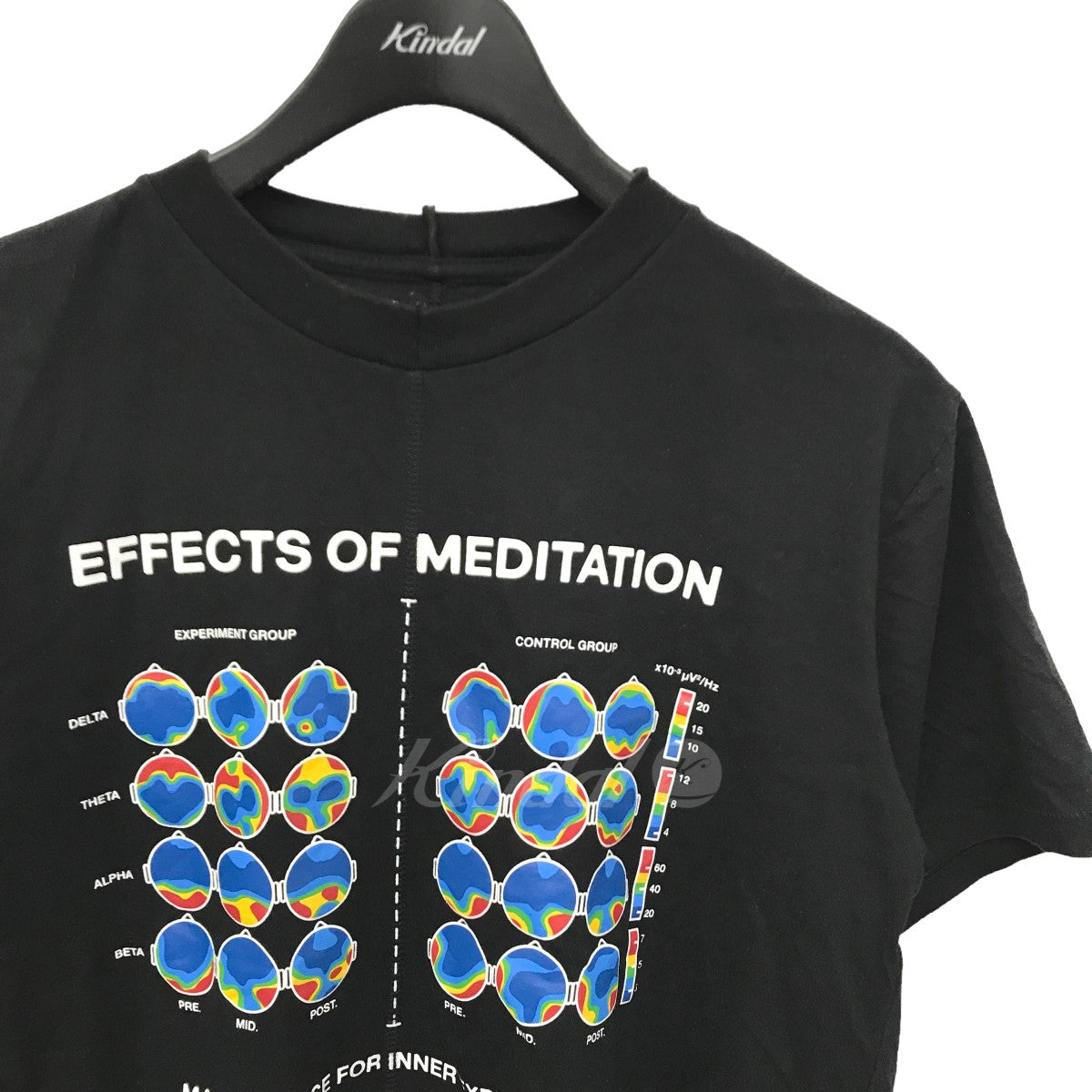 EFFECTS OF MEDITATION TEE プリントTシャツ