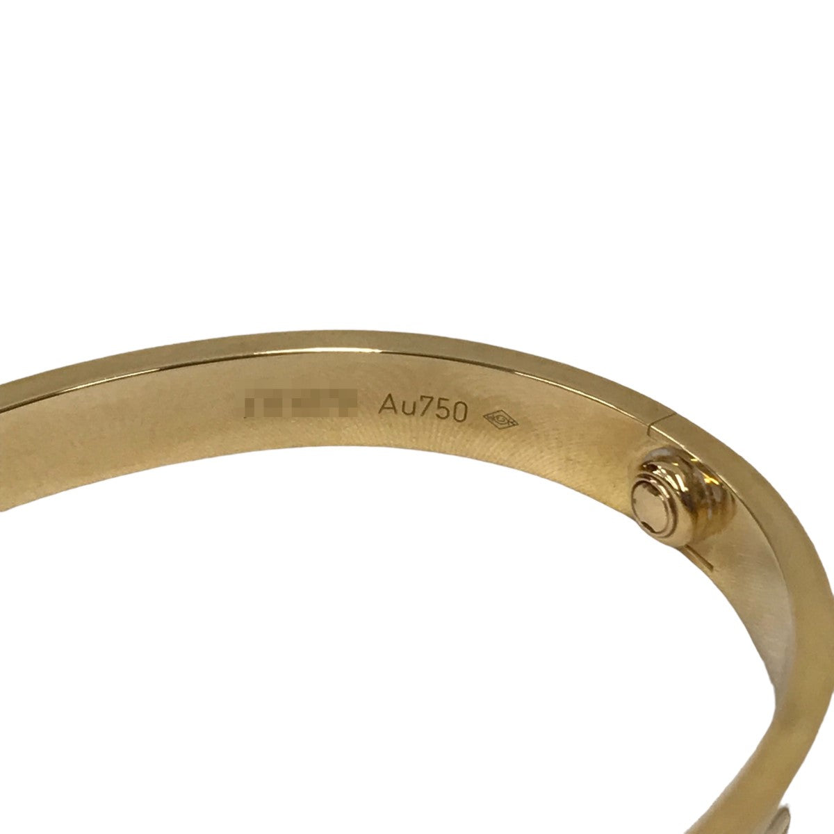 Cartier カルティエCハート K18PGコードブレスレット Cartier - カルティエ Cartier ブレスレット ラブ チャリティー