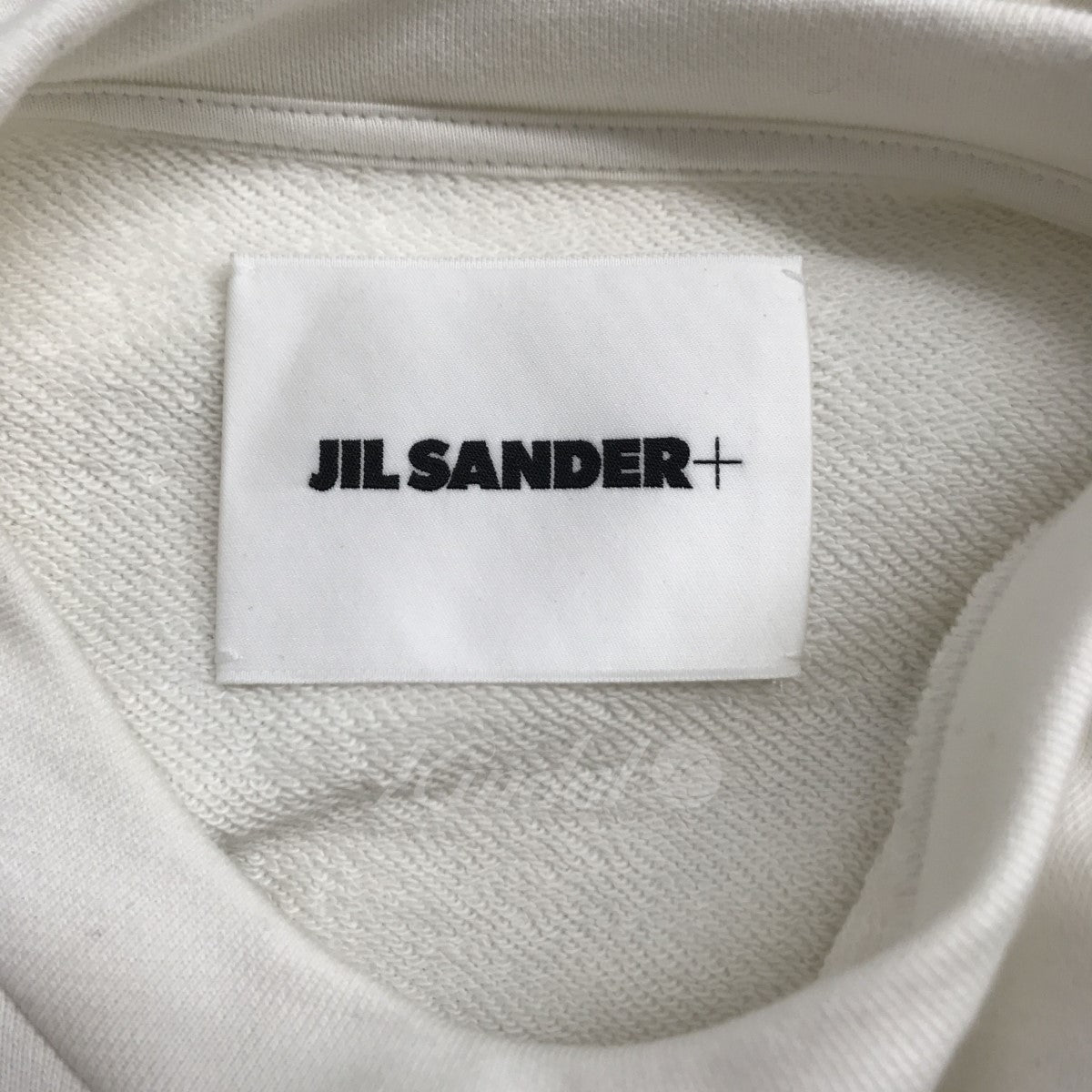 JIL SANDER+(ジルサンダープラス) ロゴプリント クルーネック 