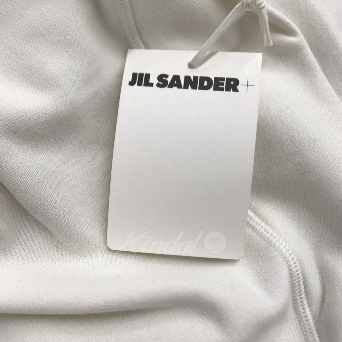 JIL SANDER+ ホワイト クルーネック スウェット JIL SANDER+ ホワイト クルーネック スウェット