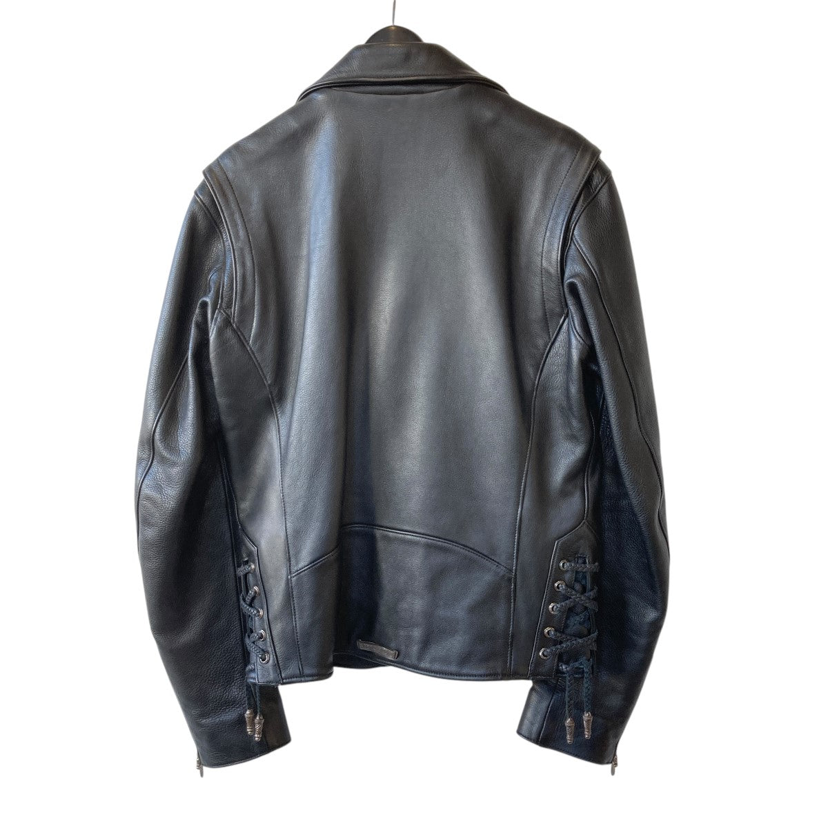 CHROME HEARTS JJ DEAN ダガージップレザーダブルライダース ジャケット の古着・中古アイテム
