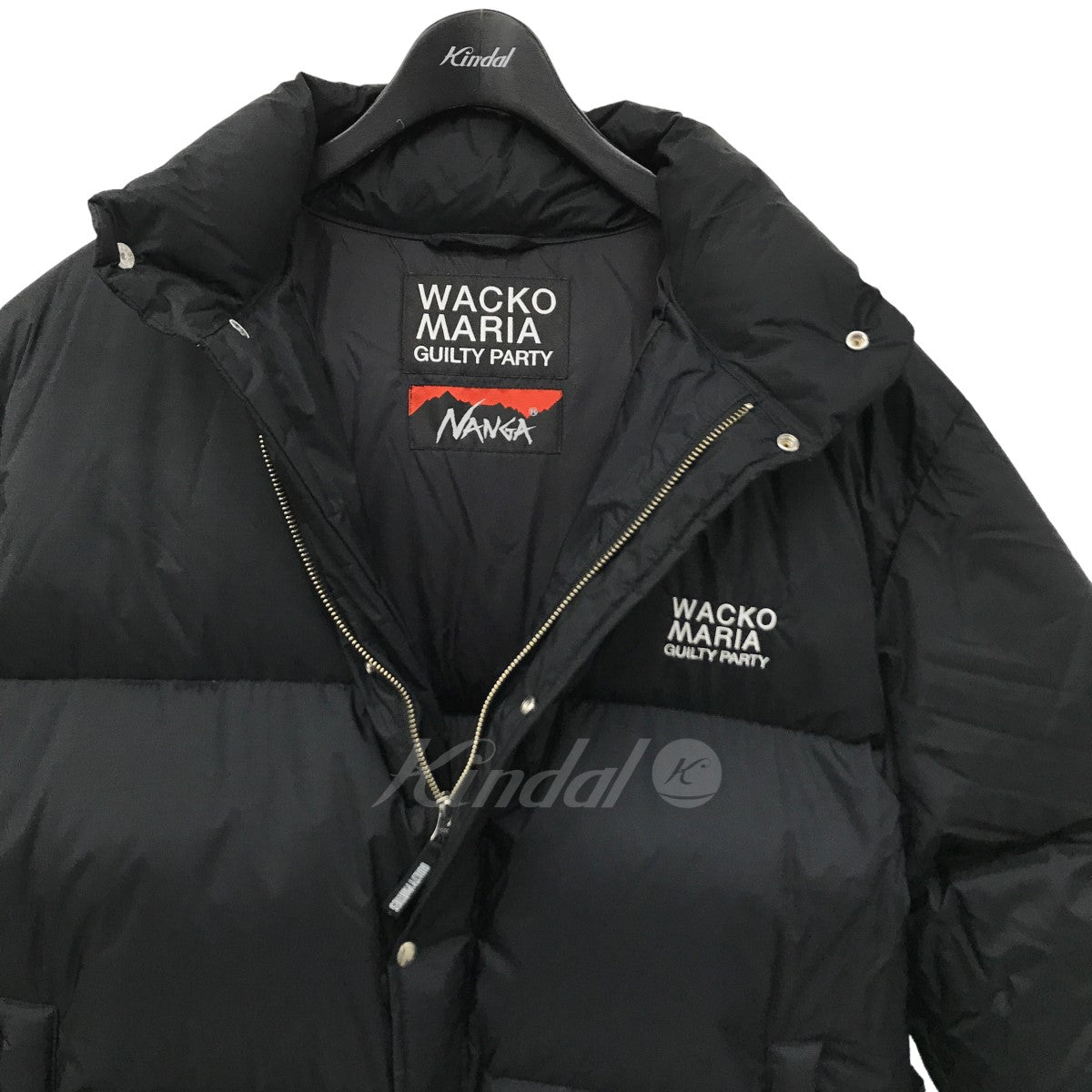 WACKO MARIA×NANGA DOWN JACKET(TYPE-1) ダウンジャケット ブラック