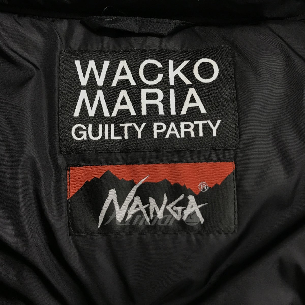 WACKO MARIA×NANGA DOWN JACKET(TYPE-1) ダウンジャケット ブラック