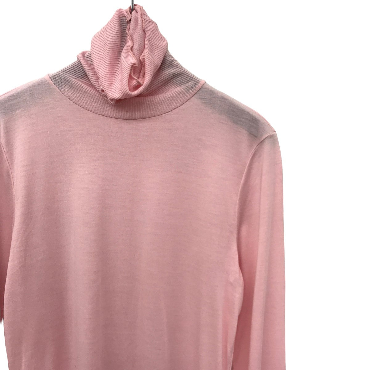 23SS MODAL SILK JERSEY ハイネックロングスリーブカットソー KKAGSM0012