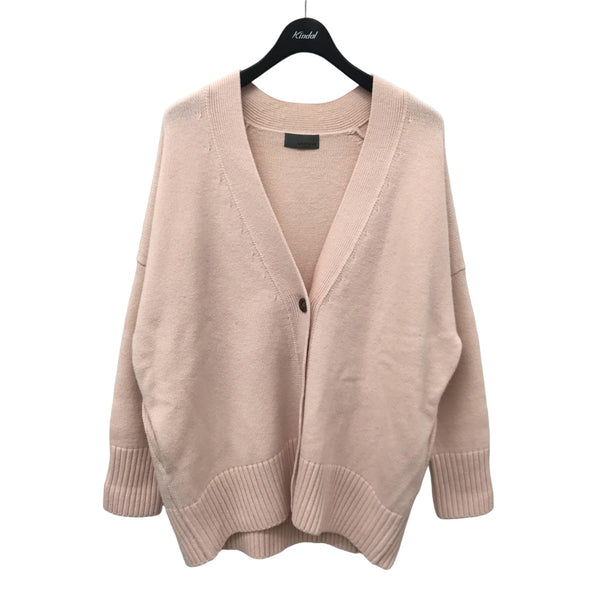 アンクレイヴ uncrave メリノウールニットカーディガン ピンク 美品 uncrave(アンクレイヴ) ニットカーディガン ピンク サイズ 1｜【公式