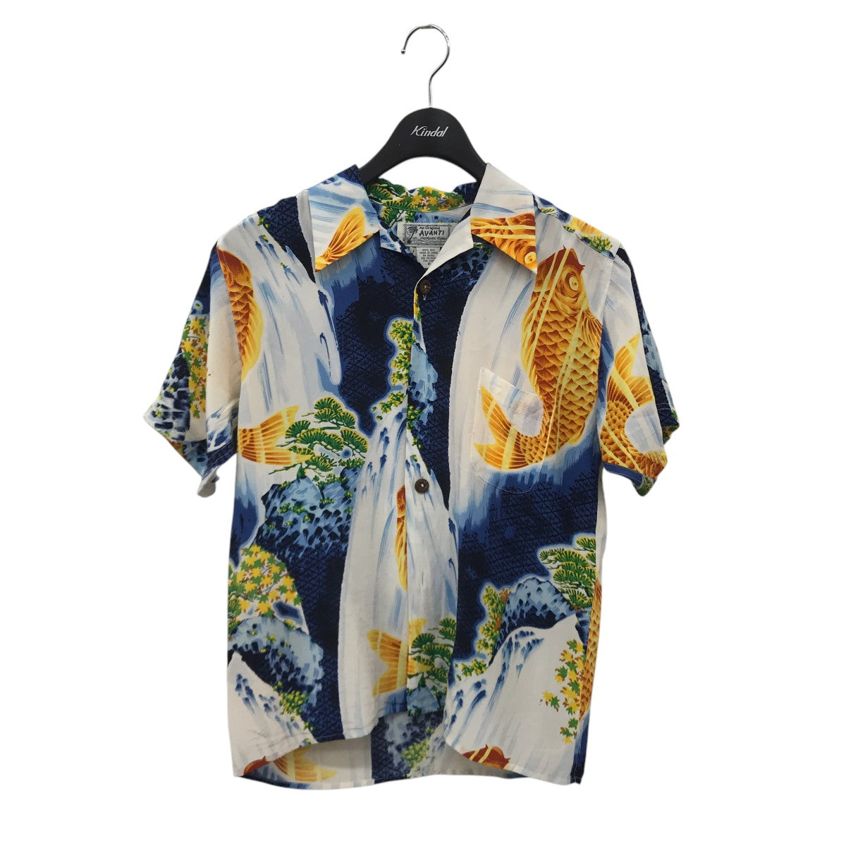 AVANTI シルクアロハシャツ 古着・中古-1枚目のアイテム画像