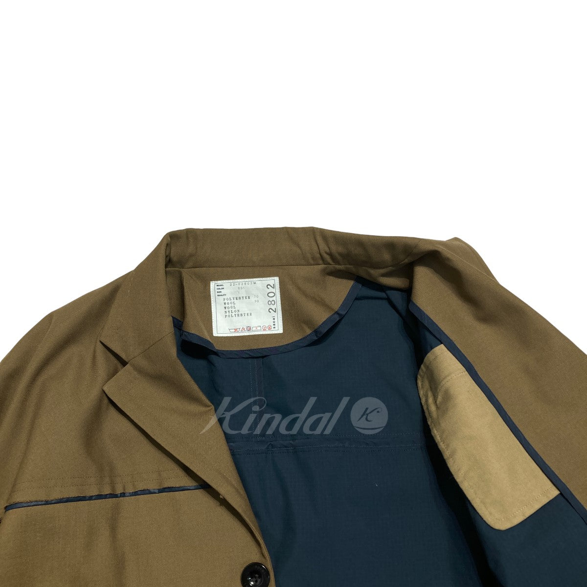 sacai(サカイ) 22AW Suiting Jacket ジャケット／22-02802m 22-02802m ...