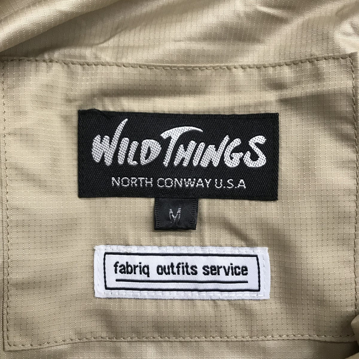 WILD THINGS×FABRIQ OUTFITTER SERVICE DENALI LONG SH マウンテンパーカー WT20335AD-SH  WT20335AD-SH ベージュ サイズ M｜【公式】カインドオルオンライン ブランド古着・中古通販【kindal】