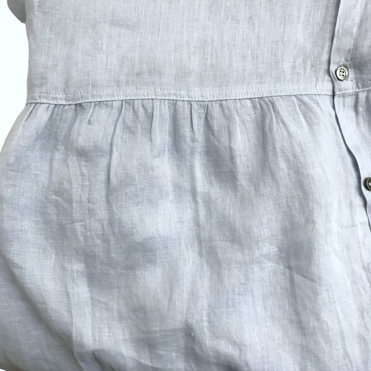 ICHI Antiquites(イチ アンティークス) リネンシャツワンピース