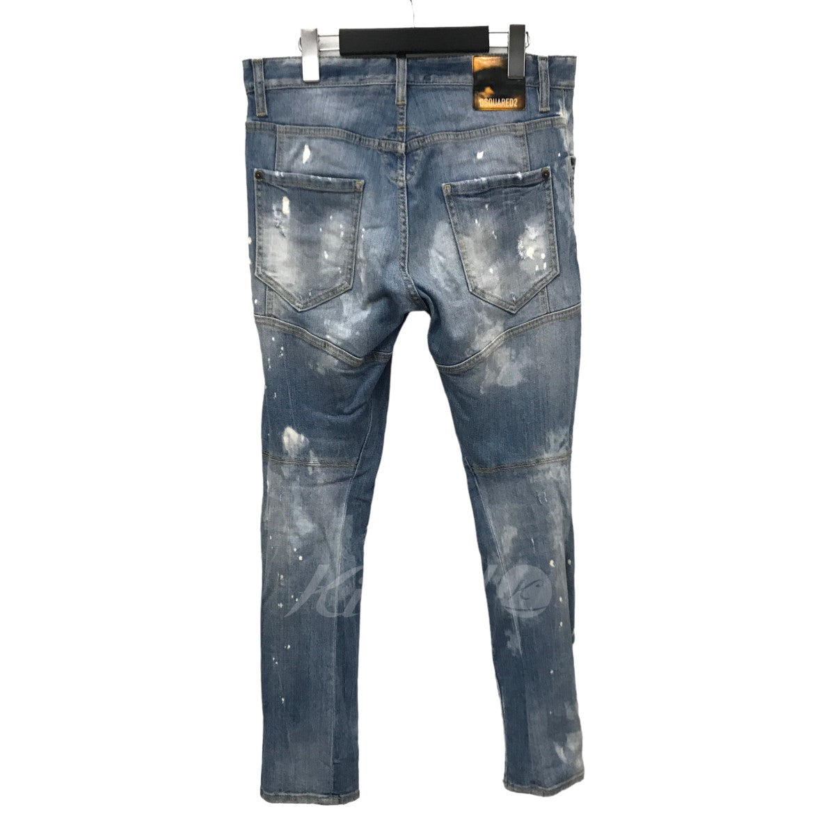 DSQUARED2(ディースクエアード) Tidy Biker Jean クラッシュ加工 デニムパンツ S74LB0977 S74LB0977  インディゴ サイズ 44｜【公式】カインドオルオンライン ブランド古着・中古通販【kindal】