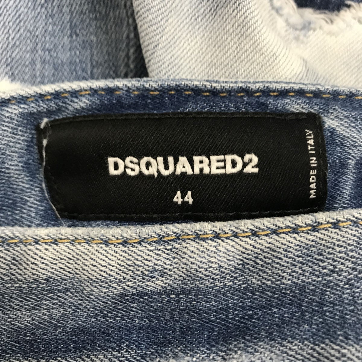 DSQUARED2(ディースクエアード) Tidy Biker Jean クラッシュ加工 ...