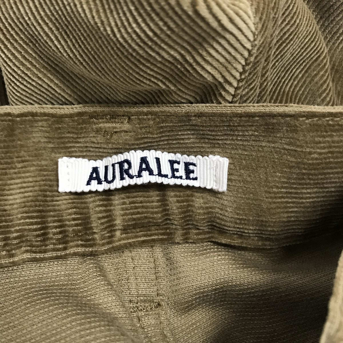 AURALEE(オーラリー) 23SS FINX CORDUROY PANTS コーデュロイパンツ