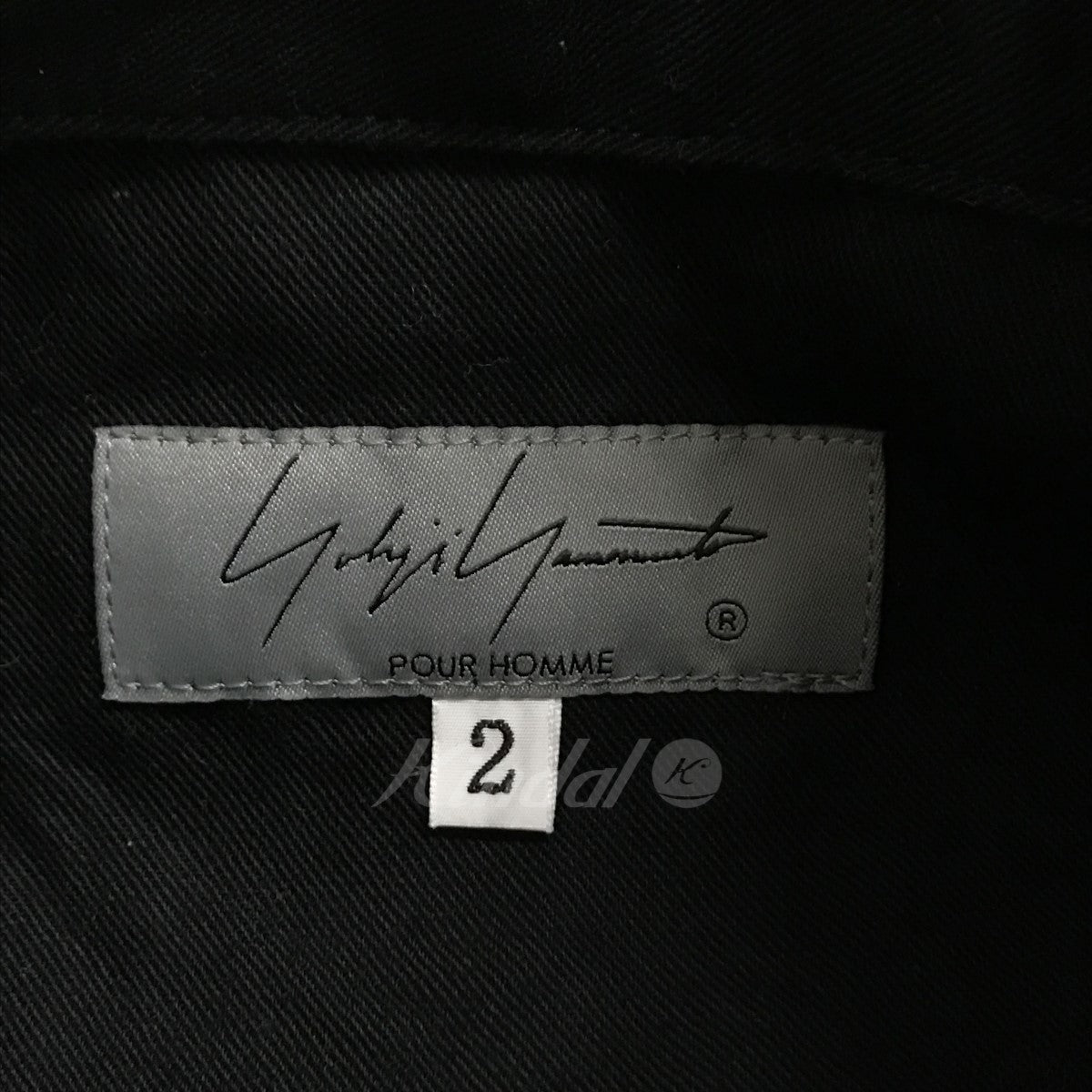 YOHJI YAMAMOTO pour homme(ヨウジヤマモトプールオム) 23SS コットン ...