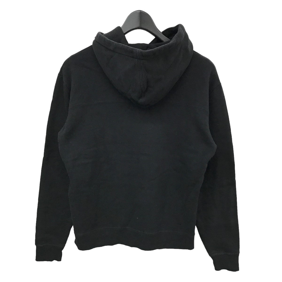 美品 XLサイズ サンローラン ロゴプリント プルオーバーパーカー ブラック Saint Laurent ロゴ パーカー 通販 - FARFETCH