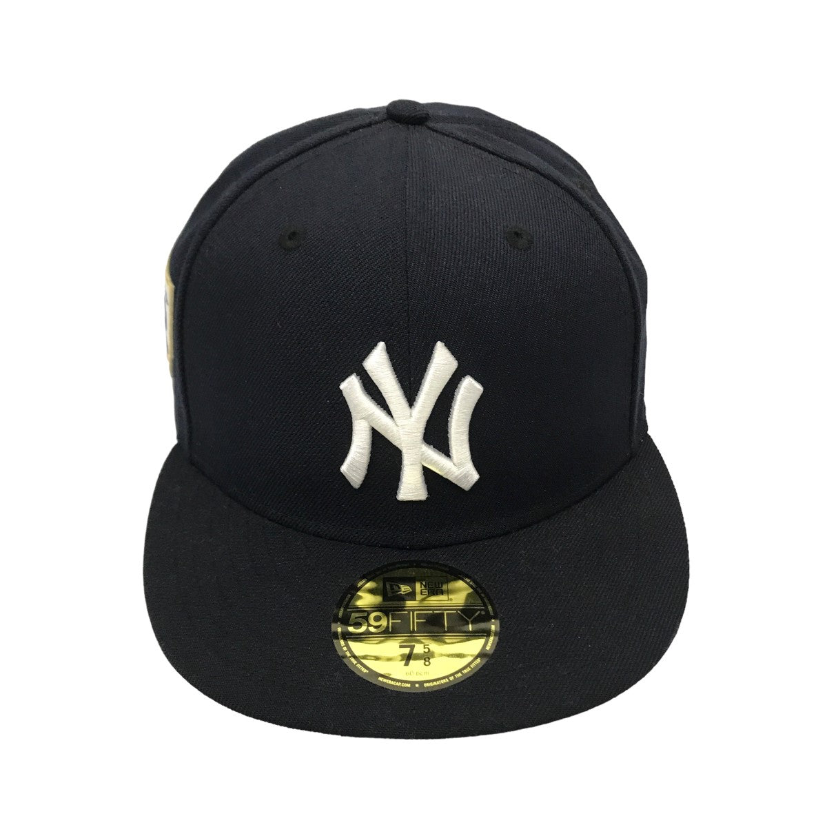 New Era×WACKO MARIA ロゴ刺繍キャップ ブラック サイズ 60.6cm