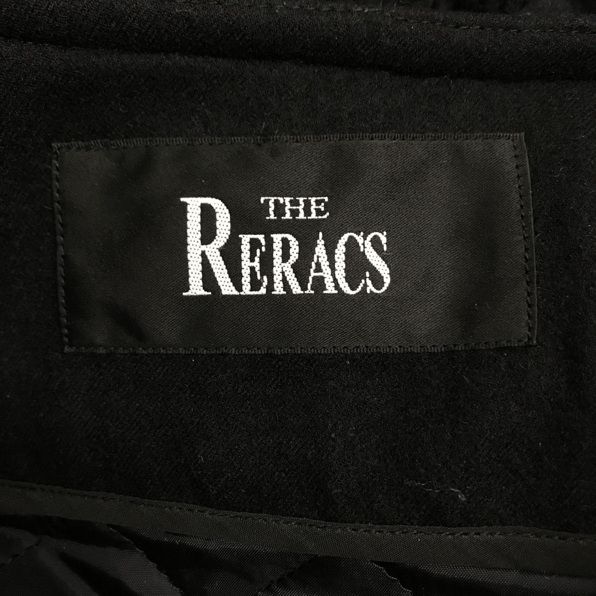 THE RERACS(ザリラクス) QUILTED VEST キルティングボアベスト 16FW-REOP-033L 16FW-REOP-033L  ブラック サイズ 36｜【公式】カインドオルオンライン ブランド古着・中古通販【kindal】