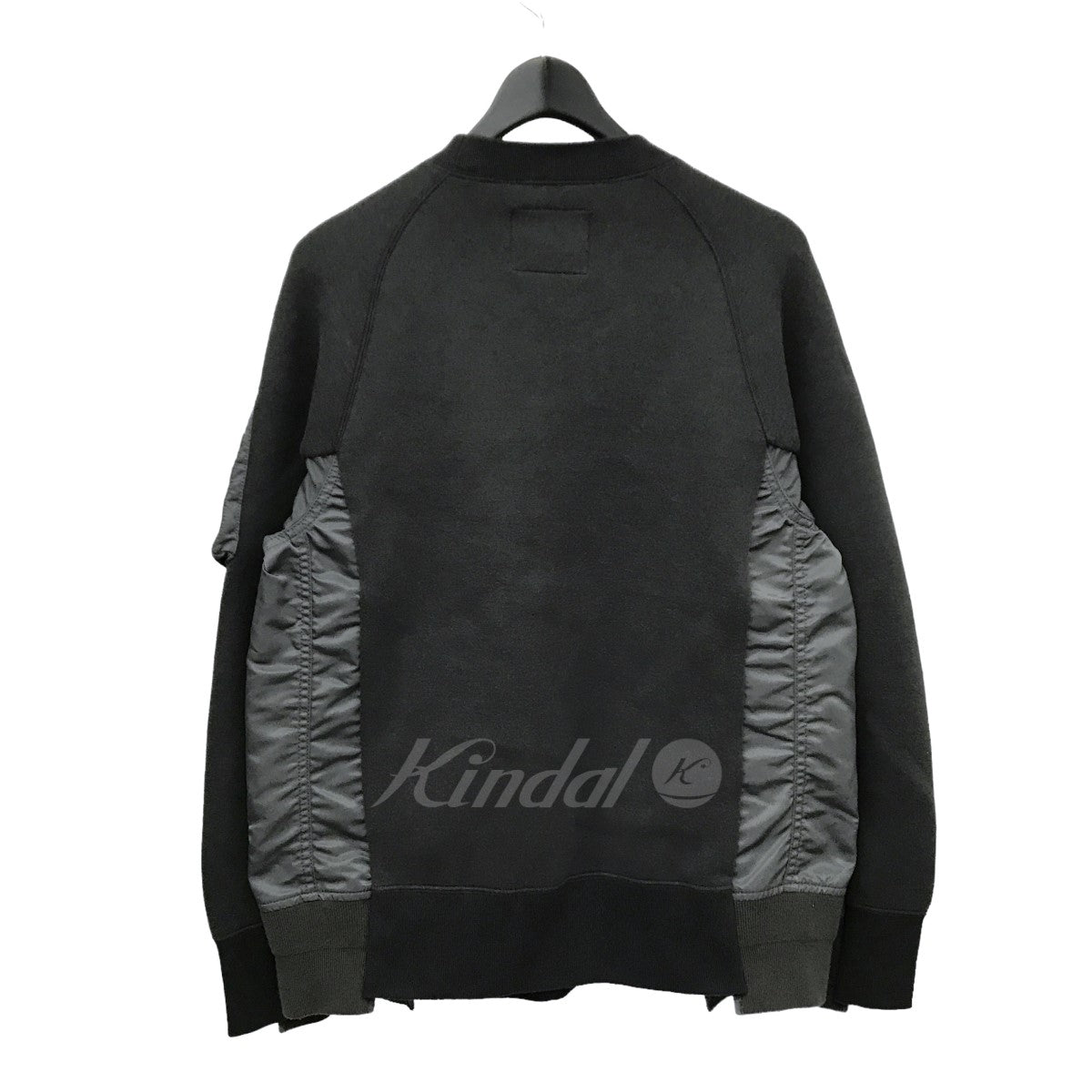 sacai(サカイ) Sponge Sweat X MA-1 Pullover 切替スウェット SCM-043 ...