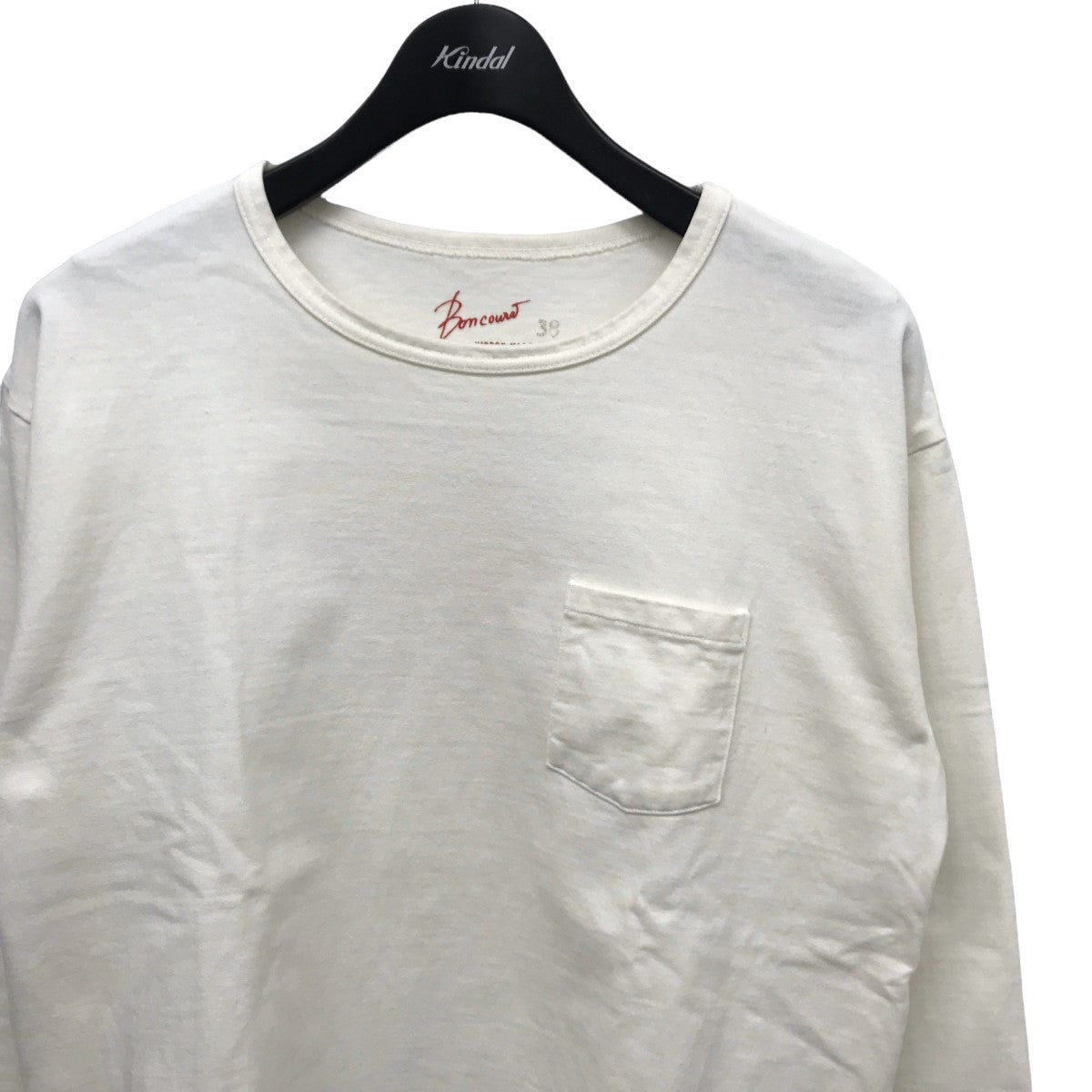 BONCOURA(ボンクラ) ロングスリーブTシャツ ホワイト サイズ 14 