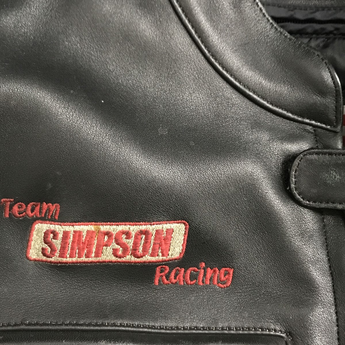 SIMPSON(シンプソン) モーターサイクル レザージャケット レーシングジャケット ブラック サイズ 15｜【公式】カインドオルオンライン  ブランド古着・中古通販【kindal】