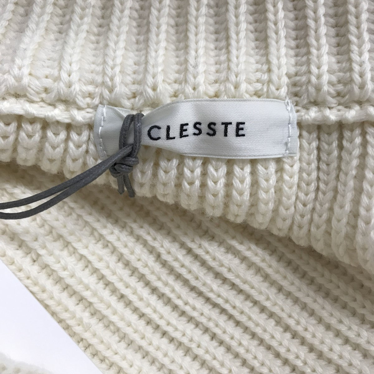 CLESSTE(クレスト) OVERSIZED DRIVERS KNIT VEST ドライバーズニットベスト CLS-KN-2214  CLS-KN-2214 アイボリー サイズ Free｜【公式】カインドオルオンライン ブランド古着・中古通販【kindal】