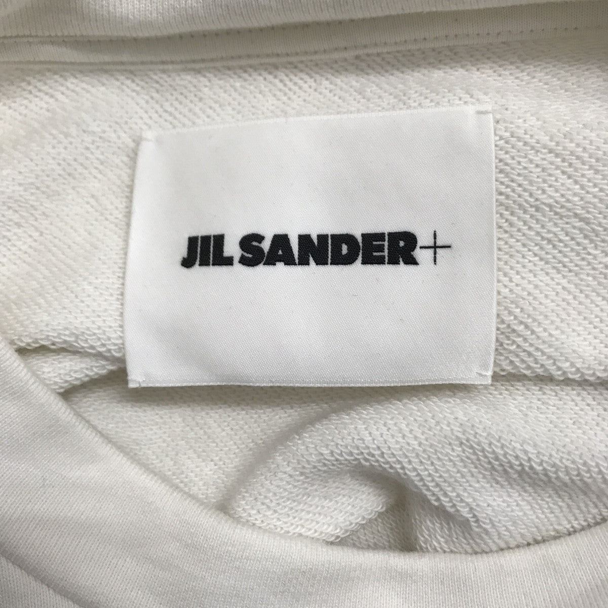 JIL SANDER+(ジルサンダープラス) ロゴプリント クルーネックスウェット JPUS707532
