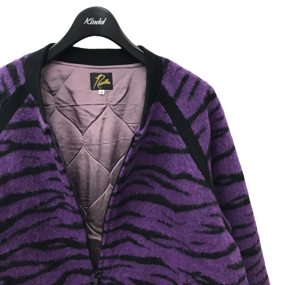 Needles×BEAMS 別注 W．S．S． JACKET アニマル柄 ジップジャケット  