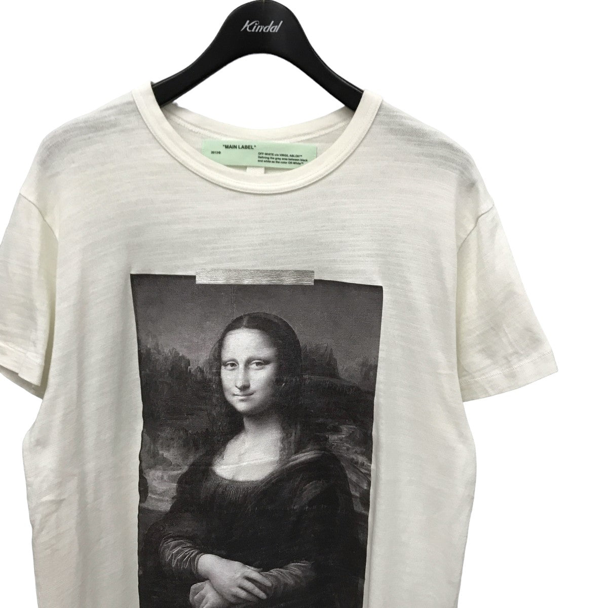 OFFWHITE(オフホワイト) MONALISA S S TEE モナリザ プリントTシャツ OMAA002S18001012  OMAA002S18001012 ホワイト サイズ XS｜【公式】カインドオルオンライン ブランド古着・中古通販【kindal】