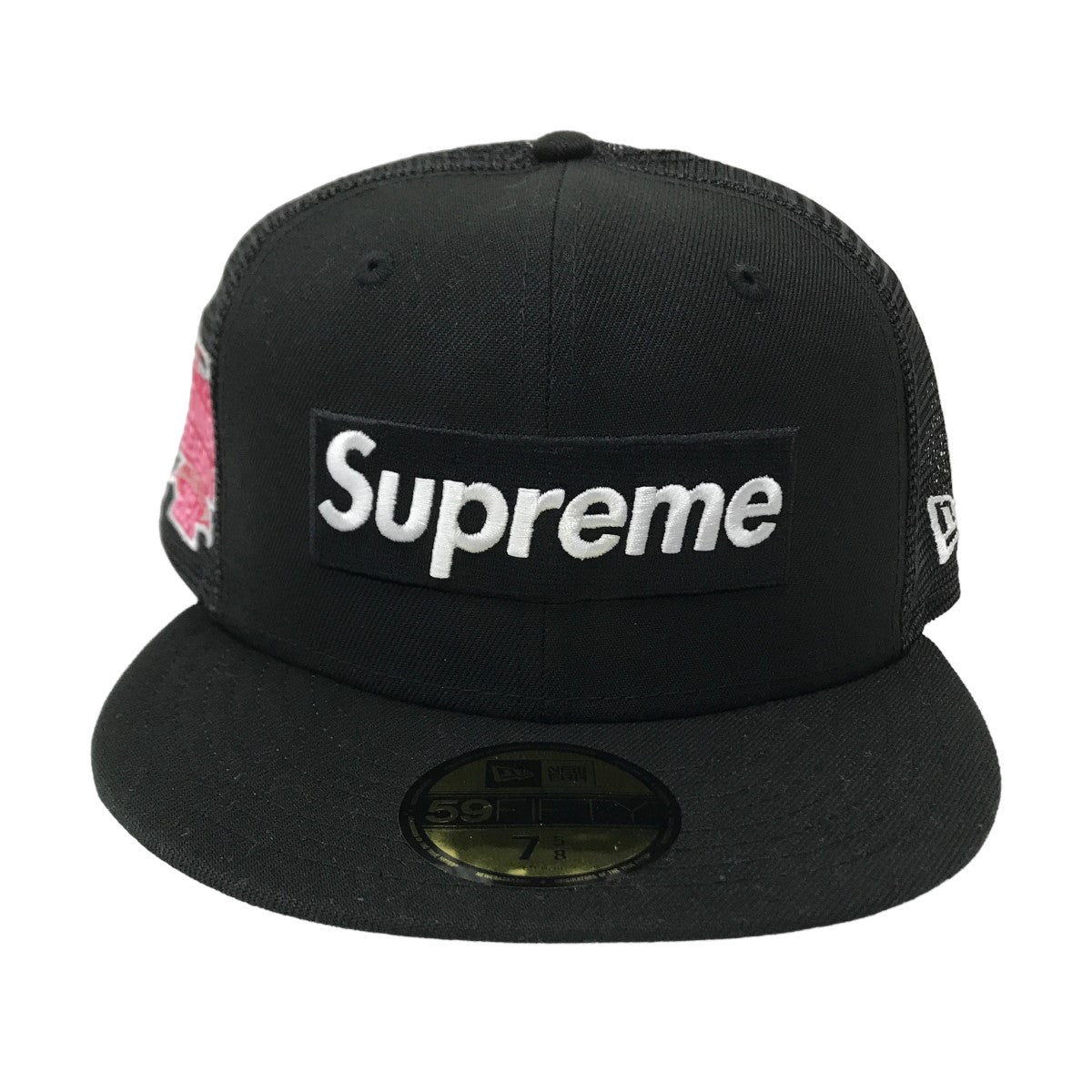 Supreme×New Era 24SS Box Logo Mesh Back ボックスロゴ メッシュキャップ ブラック サイズ 7 5/8｜【公式】カインドオルオンライン  ブランド古着・中古通販【kindal】