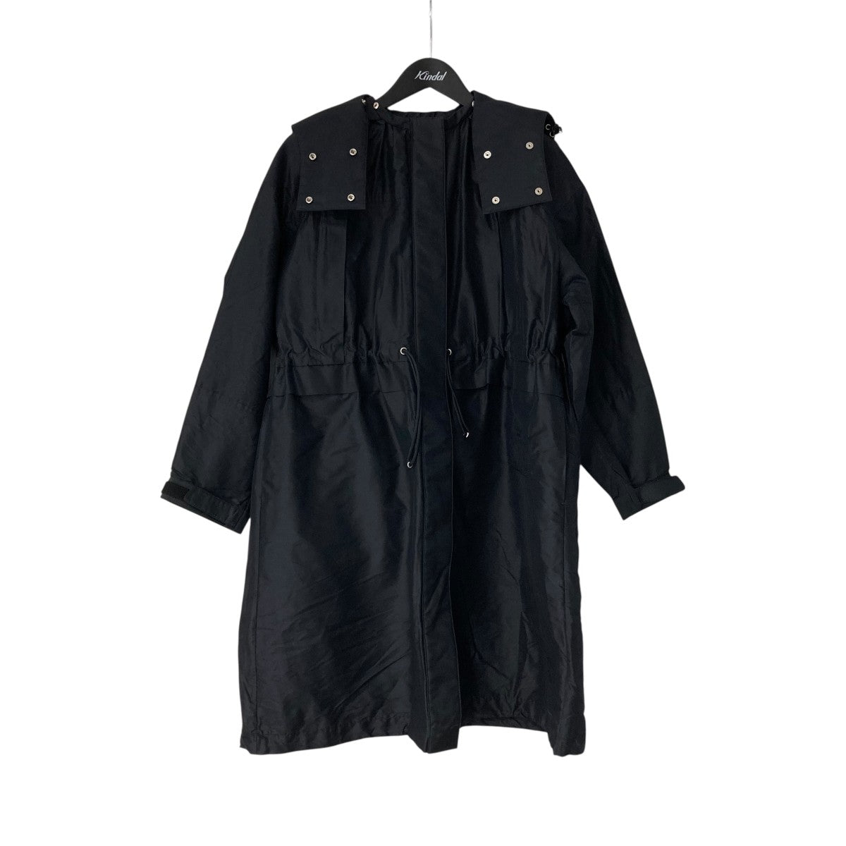 シルクタフタフーデッドコート6525-299-0816