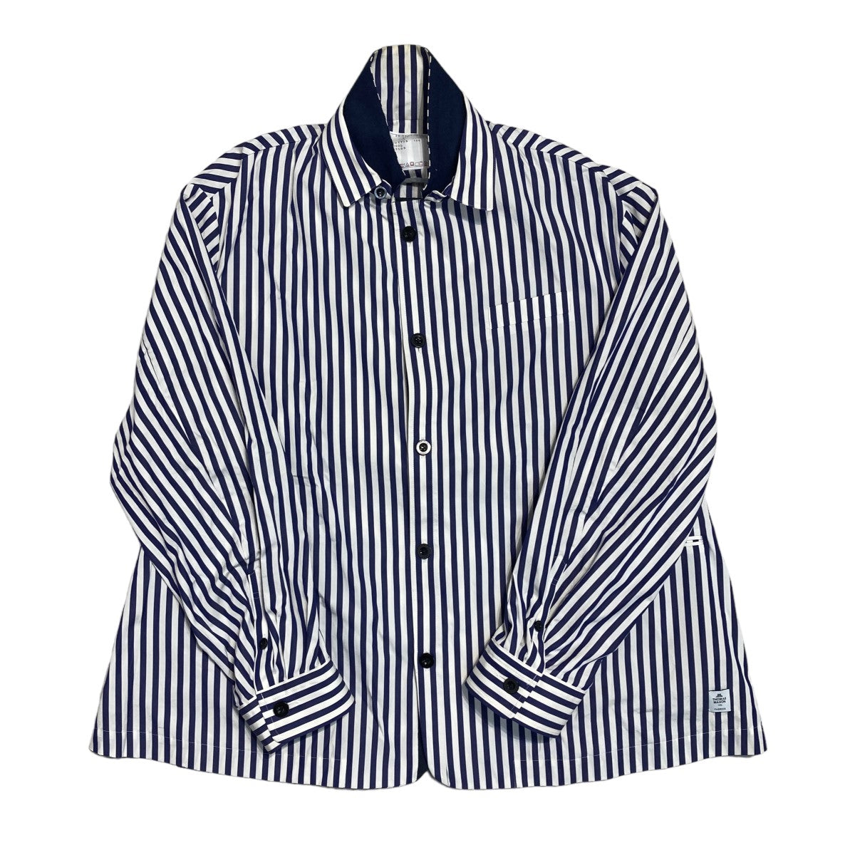 sacai(サカイ) 23SS Thomas Mason Cotton Poplin Jacket  ストライプコットンポプリンシャツブルゾン／23-03037M