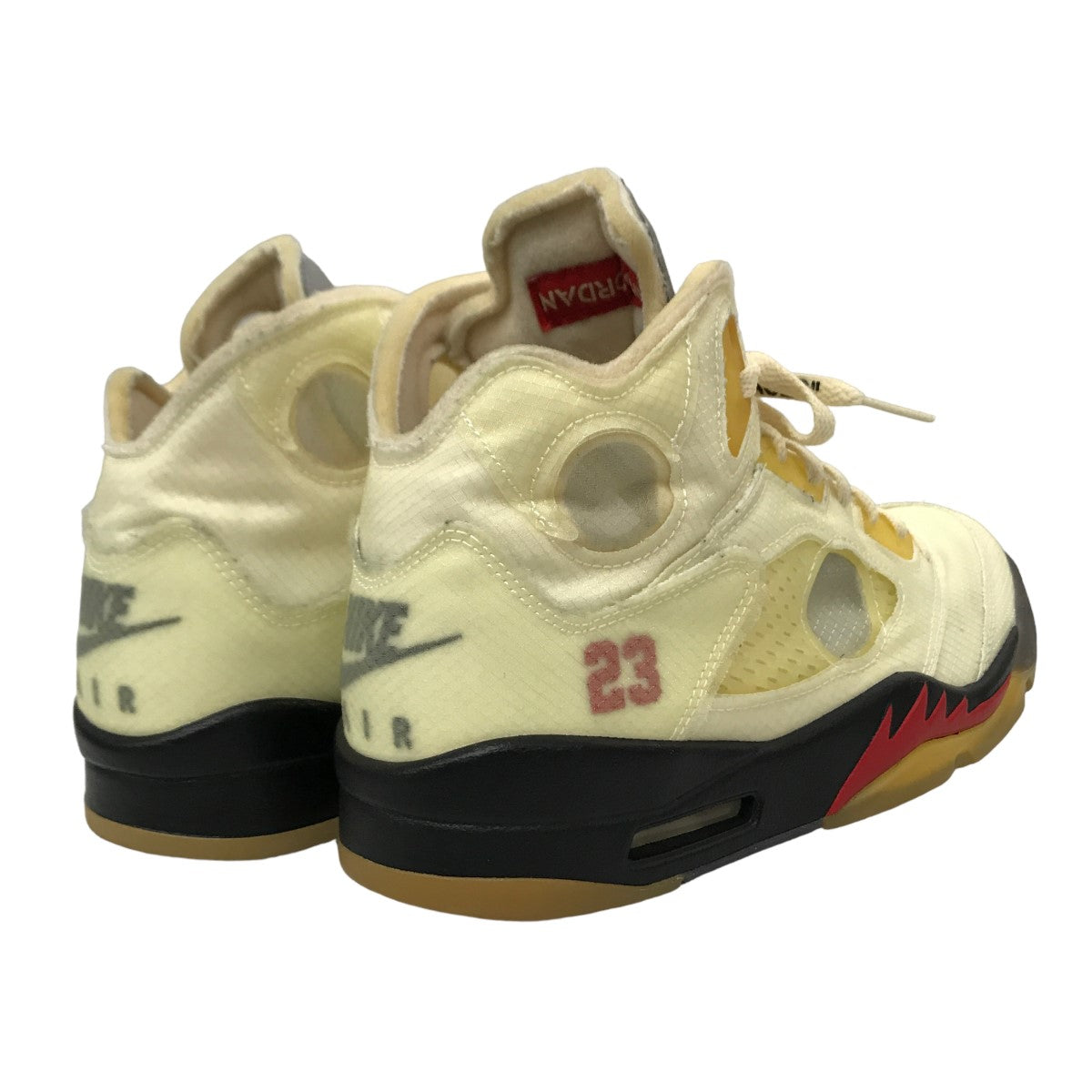 NIKE×OFF-WHITE Air Jordan 5 Sail スニーカー DH8565-100 DH8565-100 ...