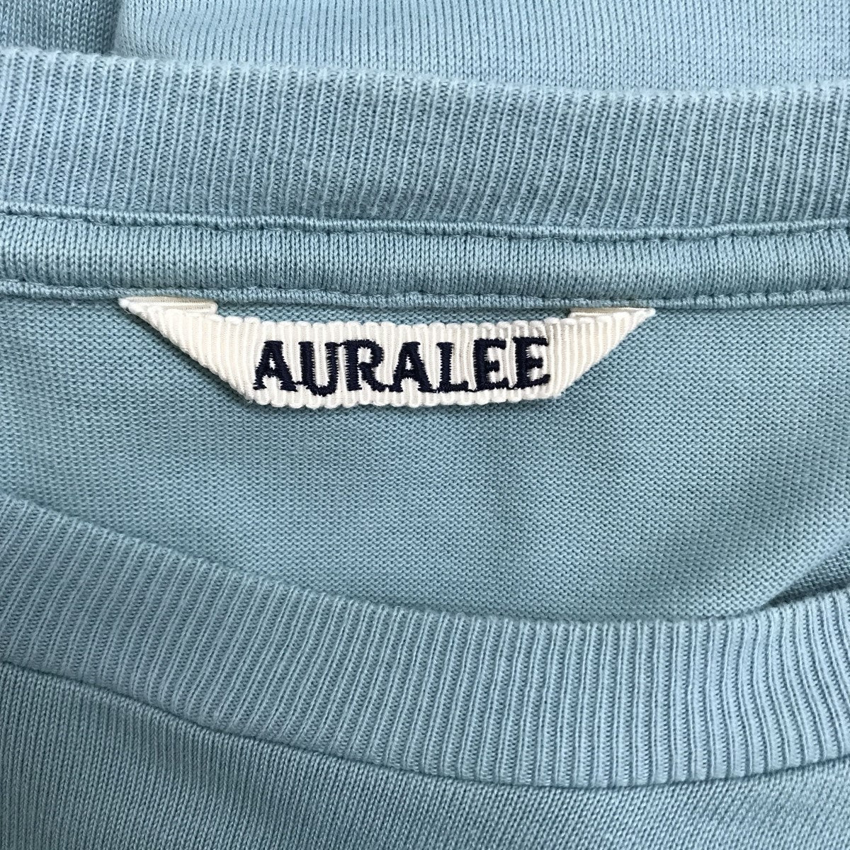AURALEE(オーラリー) LUSTER PLAITING L S TEE ロングスリーブT