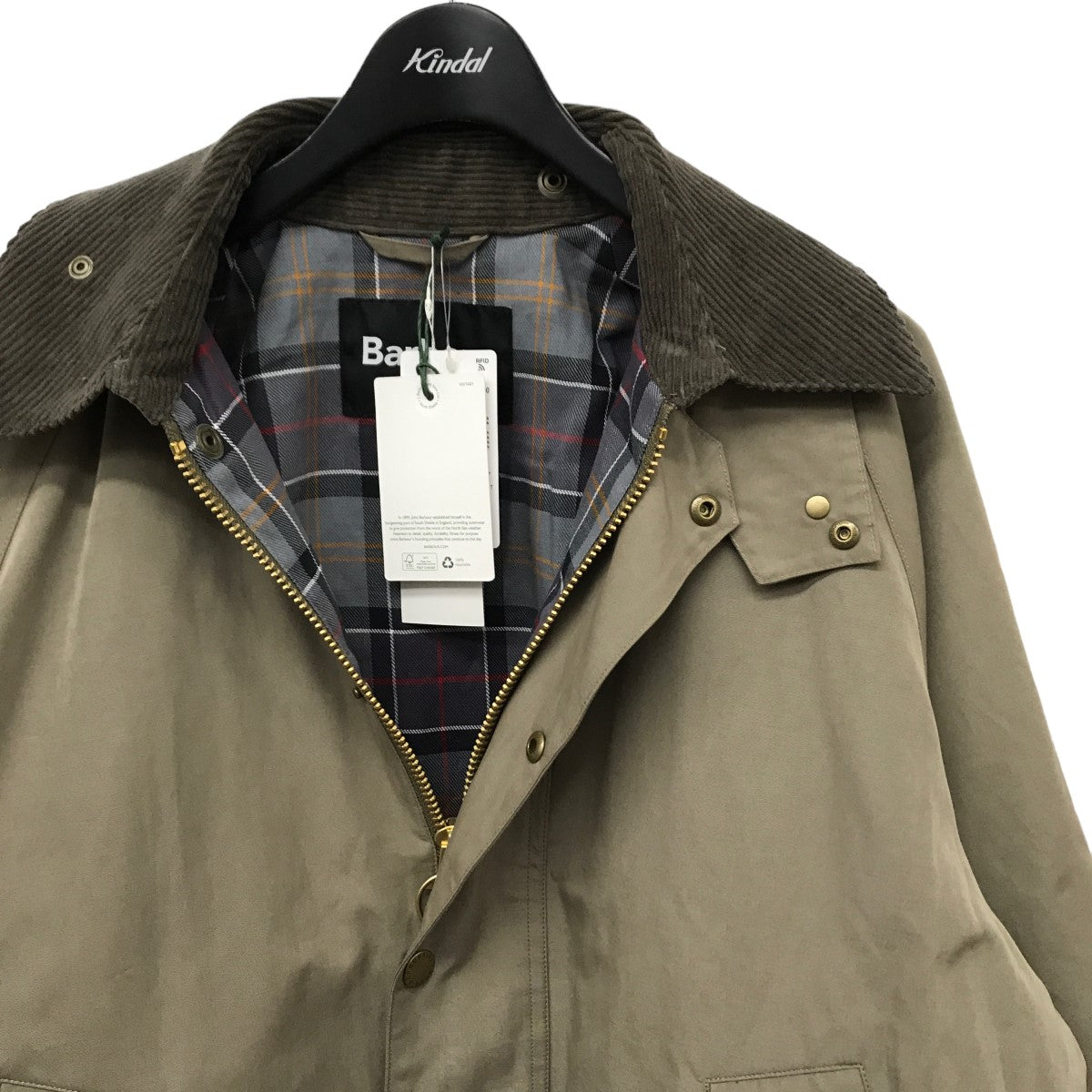 Barbour×JOURNAL STANDARD relume 24SS 別注 RELUME TRANSPORT トランスポート ブルゾン  24020463000210／241LCAS050 24020463000210/241LCAS050 カーキ サイズ  40｜【公式】カインドオルオンライン ブランド古着・中古通販【kindal】