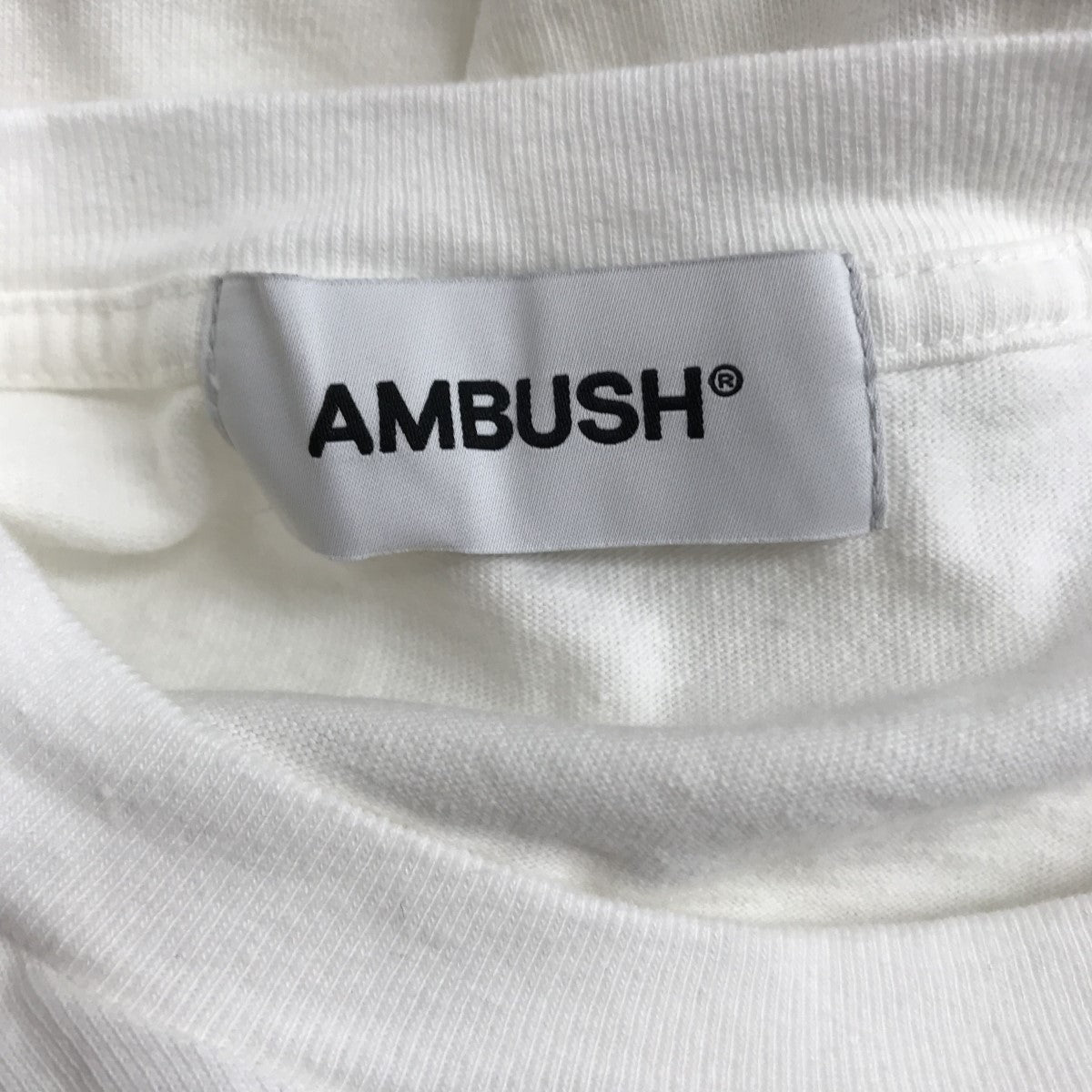 AMBUSH(アンブッシュ) MIX LONG SLEEVE T-SHIRT レイヤードロングスリーブTシャツ BMAB023S23JER001  BMAB023S23JER001 ホワイト サイズ M｜【公式】カインドオルオンライン ブランド古着・中古通販【kindal】