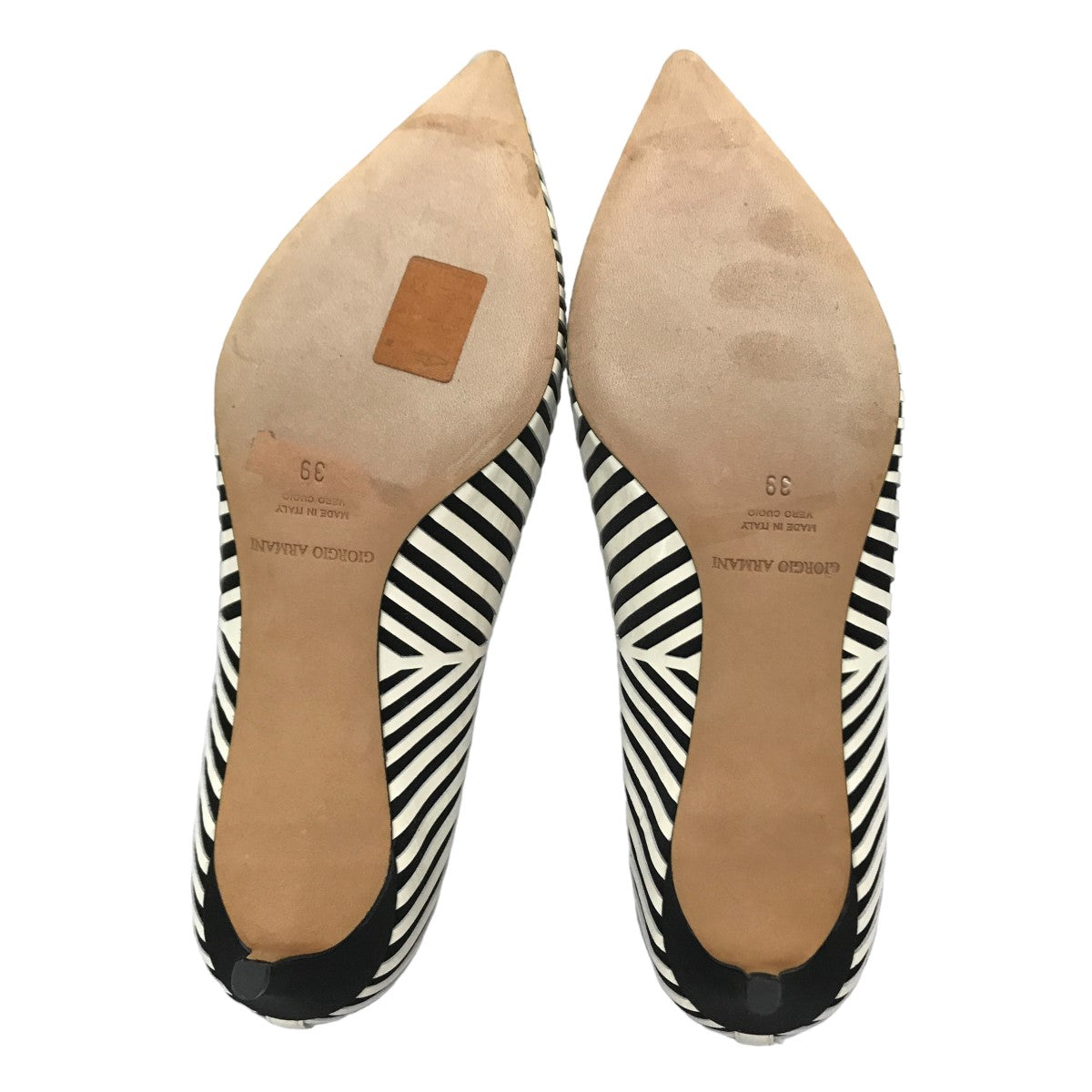 GIORGIO ARMANI　未使用　ハイヒール Giorgio Armani 90mm crystal-embellished ankle-strap Pumps