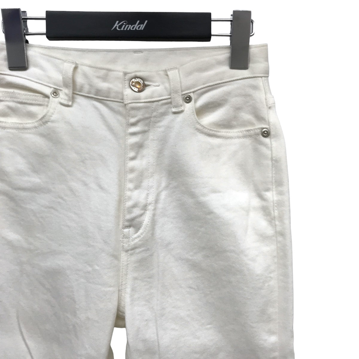 クロップドテーパードデニムパンツ 1523122070-1